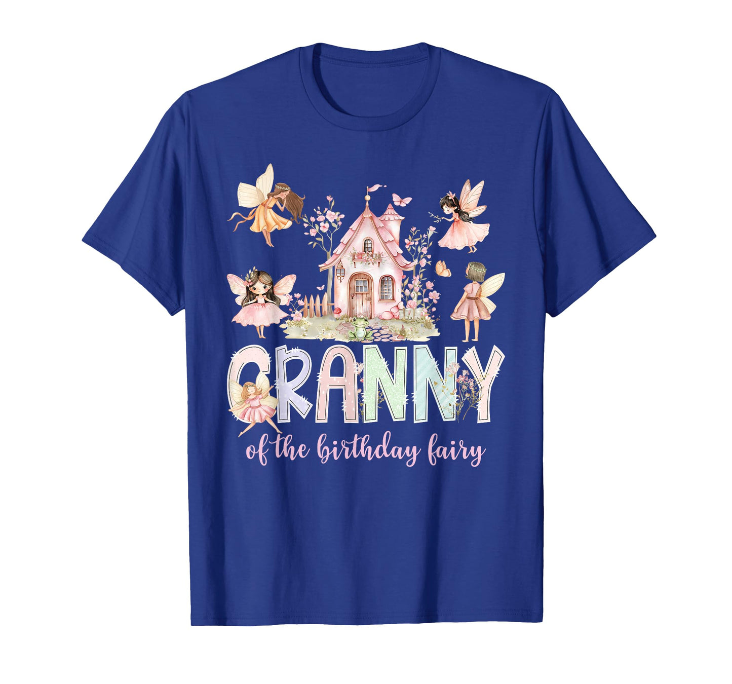 Granny of The Birthday Fairy Girl Magical Family Matching T-Shirt