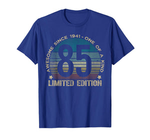 85 Year Old Gifts Vintage 1941 Limited Edition 85th Birthday T-Shirt