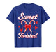 Funny Christmas Candy Cane Sweet But Twisted Xmas Holiday T-Shirt