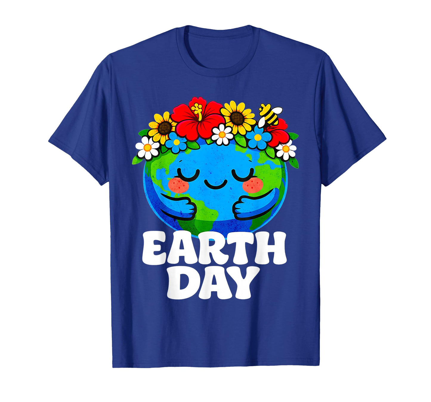 Floral Cute Earth Day Month 2026 Toddler Girls Kids Teacher T-Shirt