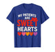 My Patients Sweet Hearts Valentine Day Nurse Scrub Top Women T-Shirt
