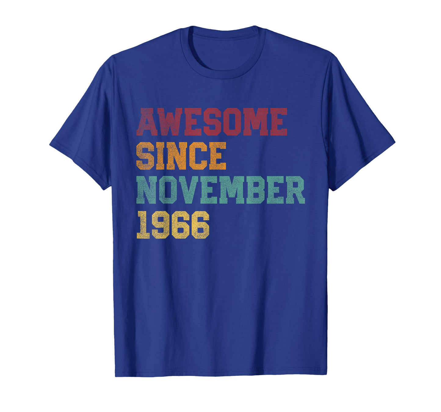 Retro 59th Birthday 59 Years Old Awesome Since November 1966 T-Shirt