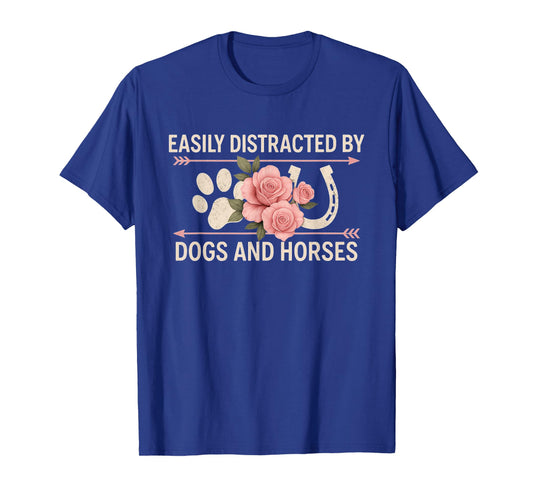 Horse Lover Girl for Women Teen Girls Kids Cute Horse Mom T-Shirt