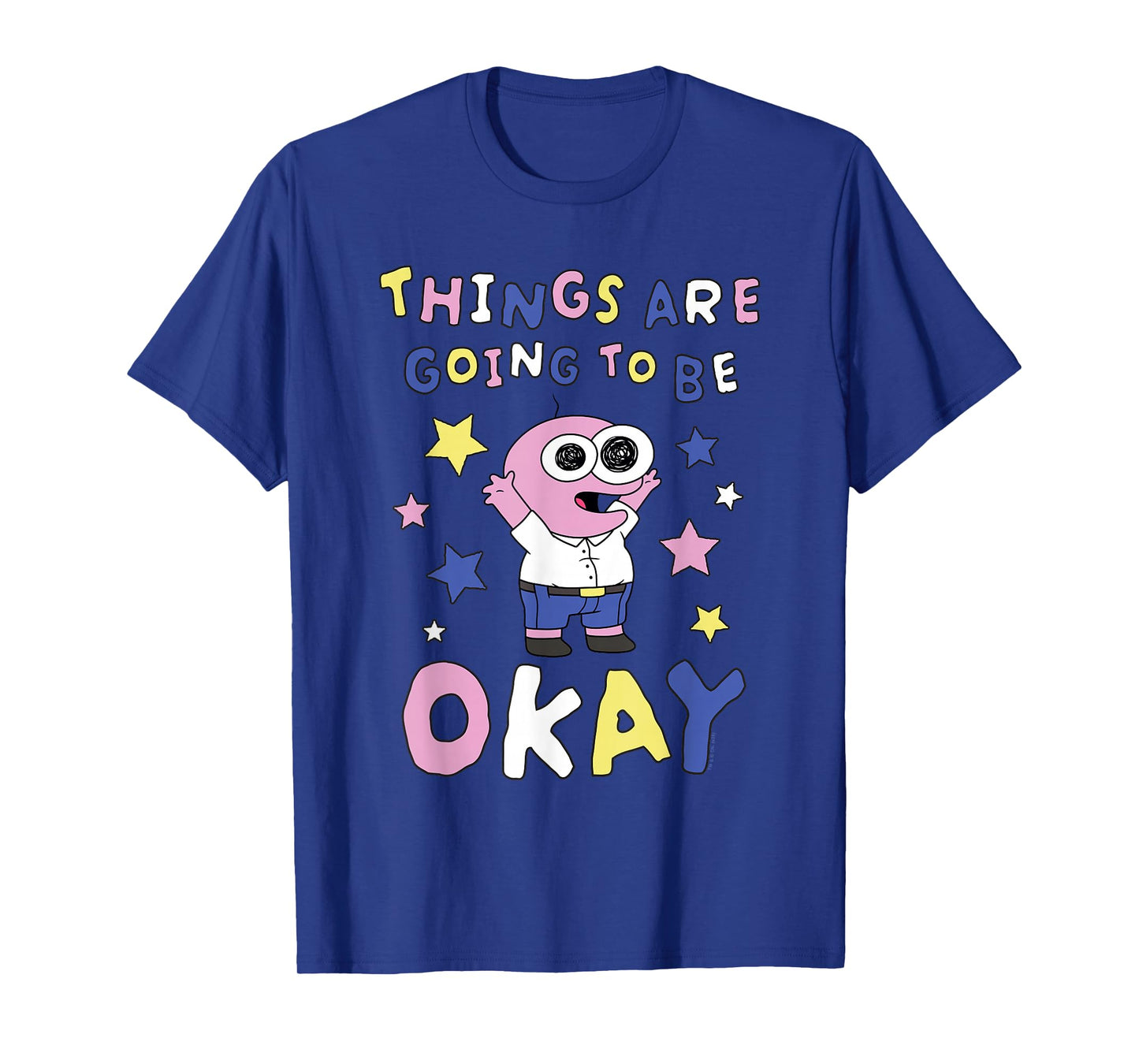 Smiling Friends Things are Going to Be Okay PIM Cartoon T-Shirt