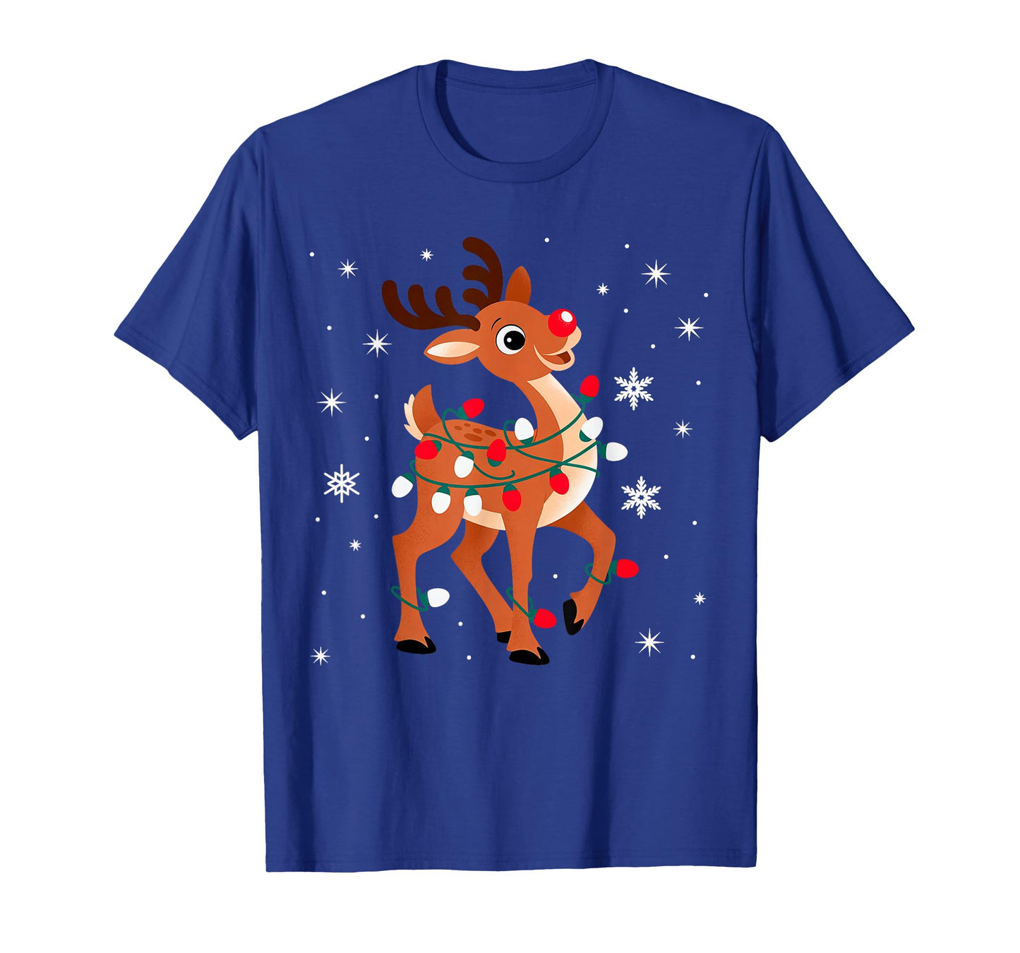 Rudolph The Red Nose Reindeer for Kids and Christmas T-Shirt