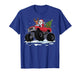 Santa Red Monster Truck Christmas Reindeer Boys Toddler Xmas T-Shirt