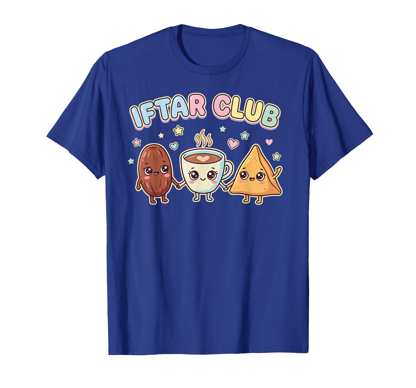Iftar Club Samosa Date Coffee Muslim Holy Month Ramadan T-Shirt