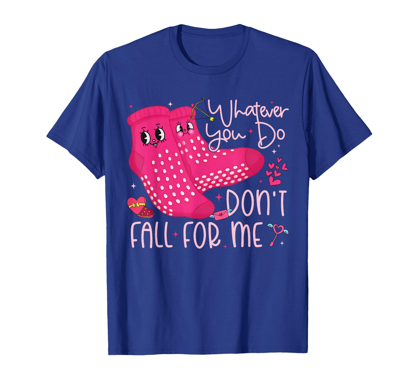 Valentine Whatever You Do Don't Fall for Me RN PCT CNA Nurse T-Shirt
