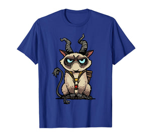Krampus Cat Christmas Evil Monster Jolly Kitten Creepy Xmas T-Shirt