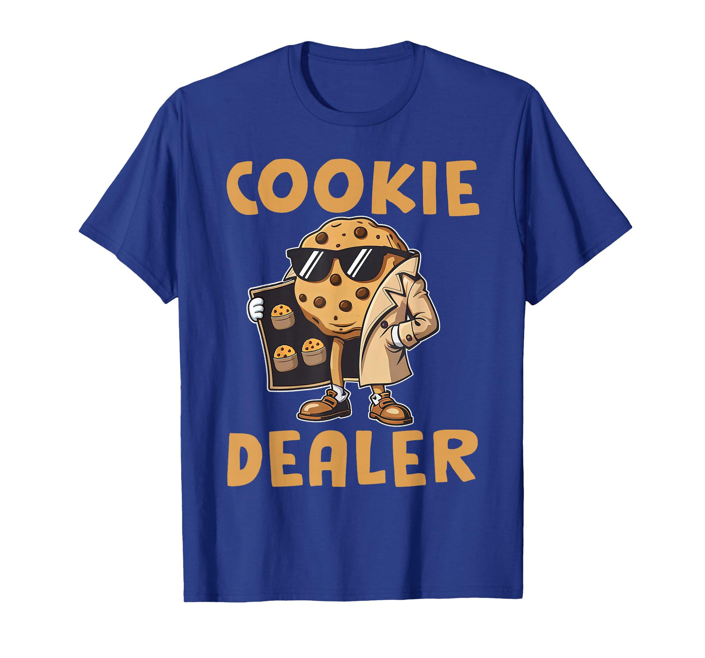 Cookie Dealer Seller Chocolate Chip Lover Cookies Crew Kids T-Shirt