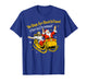 Jesus and Santa Claus Christmas Xmas Town OUS Saying T-Shirt