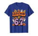 Haunted by 67 Spooky Ghost Meme Halloween Funny Six Seven T-Shirt