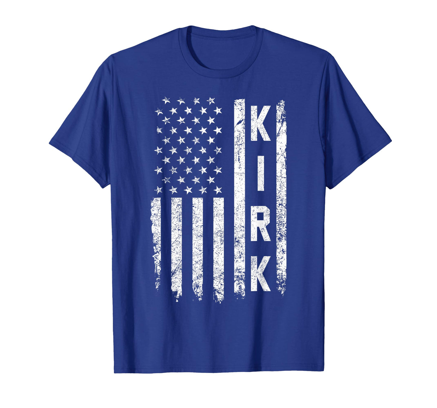 Retro Vintage Kirk US Flag T-Shirt