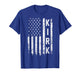 Retro Vintage Kirk US Flag T-Shirt