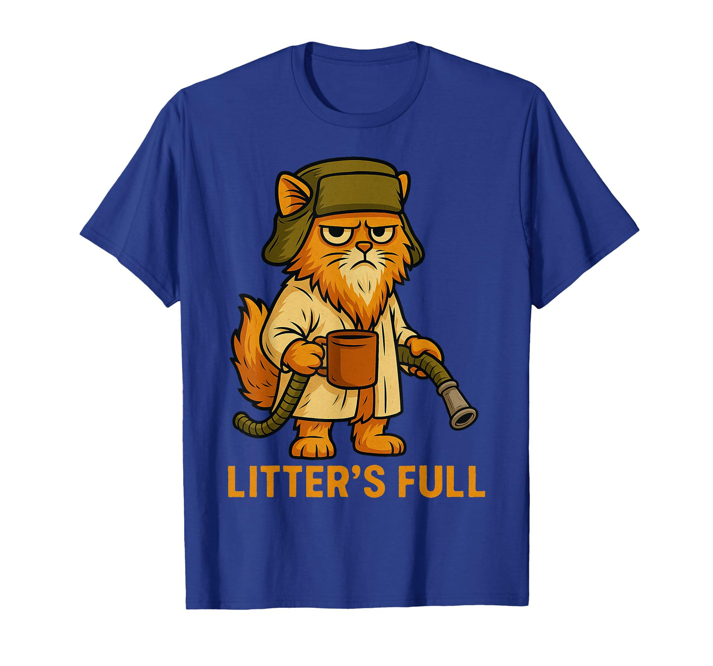 Litter’s Full Funny Cat Lovers Christmas Xmas T-Shirt