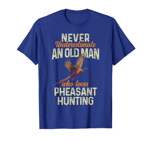Pheasant Hunting Funny Bird Hunter Vintage T-Shirt
