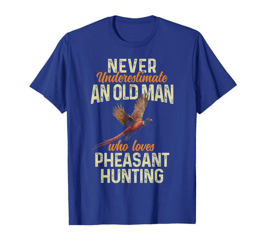 Pheasant Hunting Funny Bird Hunter Vintage T-Shirt