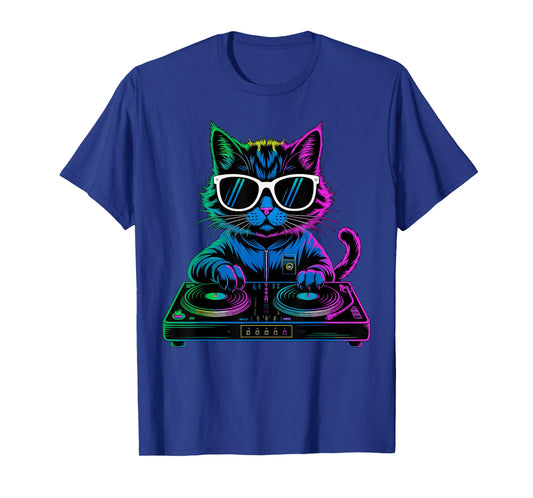 DJ Cat Music Party T-Shirt