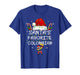 Funny Santa's Favorite Colombian Christmas Santa Dab Xmas T-Shirt
