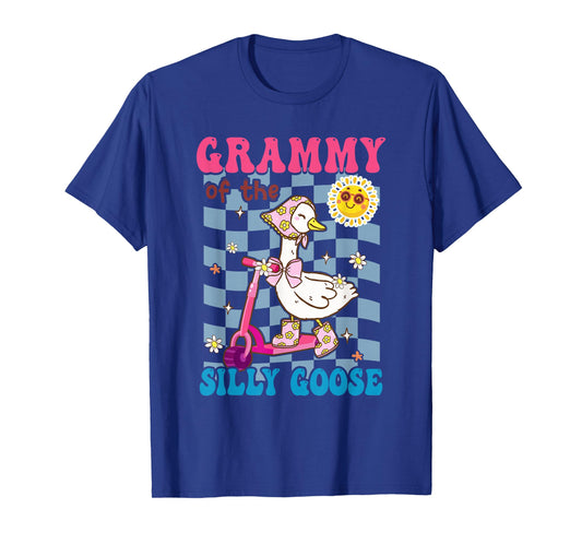 Grammy of The Silly Goose First Birthday Family Matching T-Shirt