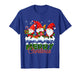 Cute Gnomes Merry Christmas Light Family Gnome Xmas Matching T-Shirt
