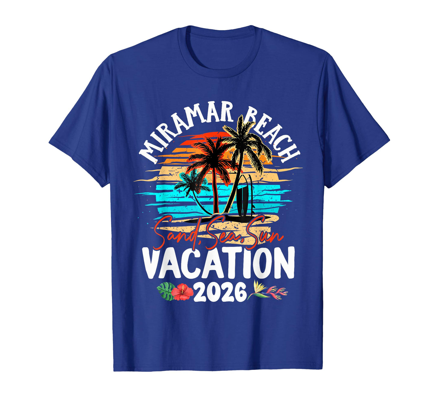 Miramar Beach Florida 2026 Vacation Matching Family Group T-Shirt