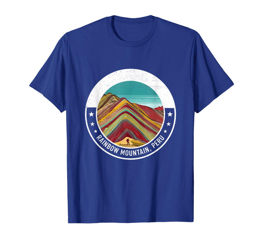 Rainbow Mountain Peru Travel Souvenir T-Shirt