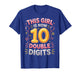 It's My 10th Birthday Shirt for Girls 10 Years Old Birthday T-Shirt