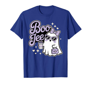 Bo JEE Cute Ghost Pastel Spooky Kawaii Boo-JEE Ghost T-Shirt
