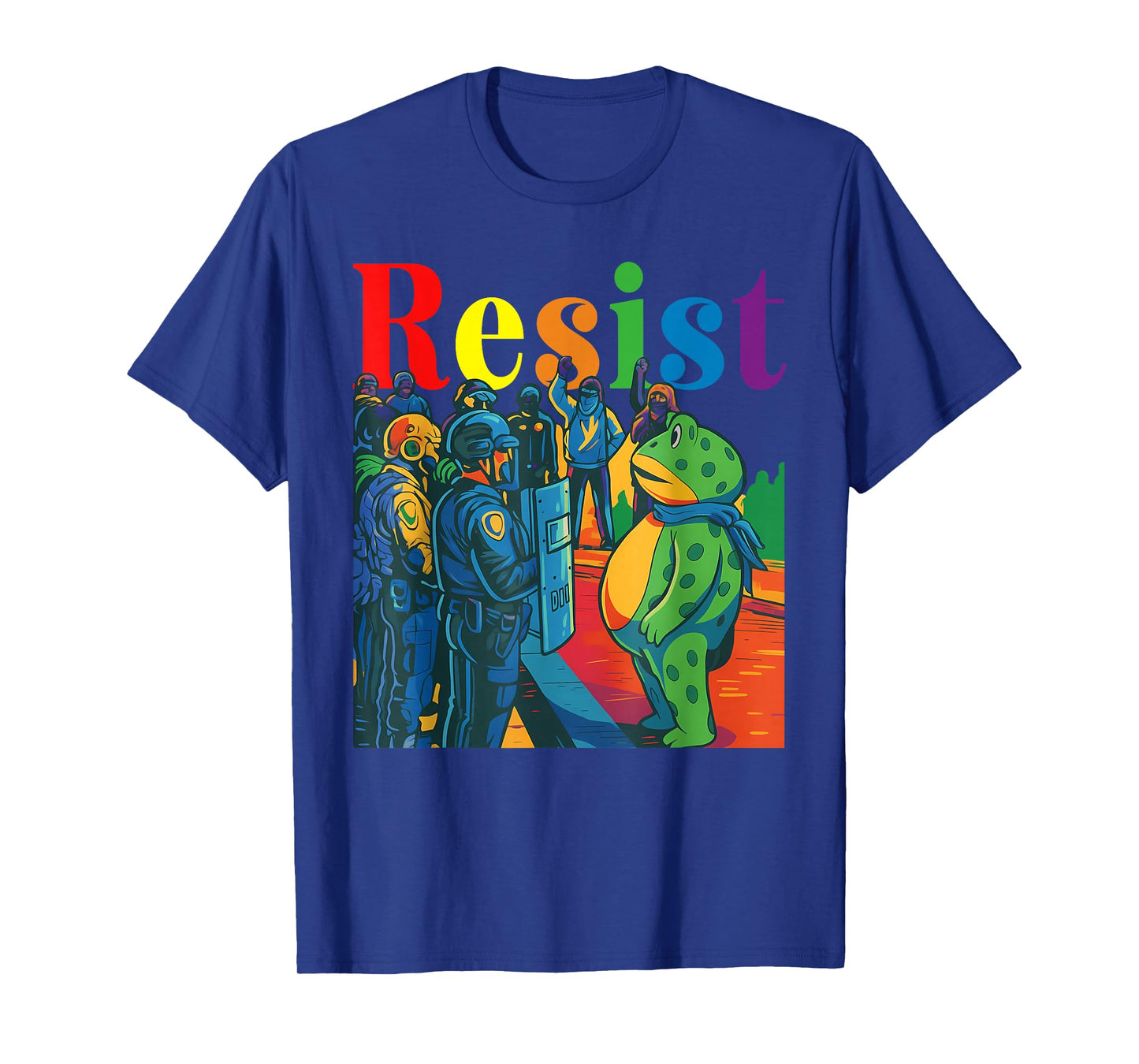 Portland Frog Protest Shirt for Men and Women No Kings tee T-Shirt
