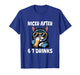 Nicer After 6 7 Drinks Drunk Cat Adult Humor Funny 67 Meme T-Shirt
