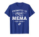 Promoted to Great Mema Est 2026 Pregnancy Announcement T-Shirt