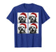 Funny Christmas Morkie Santa Dog Lover Photo Booth T-Shirt