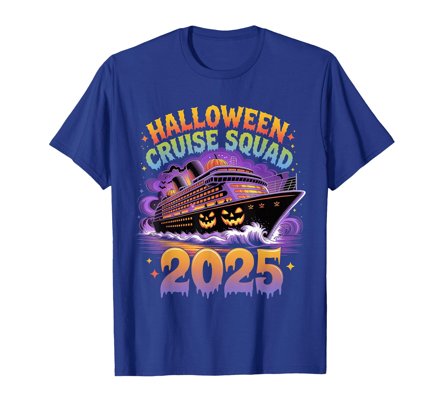Halloween Cruise Squad 2025 Matching Family Cruise Trip T-Shirt