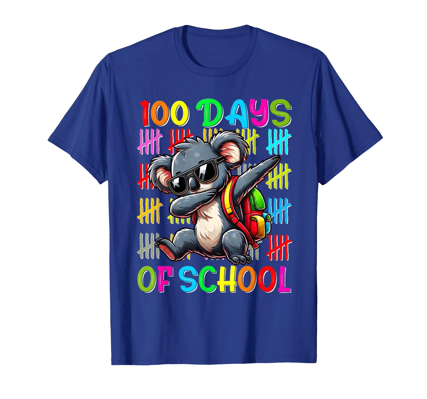 100 Days of School Koala Shirt 100 Days Smarter Koala T-Shirt