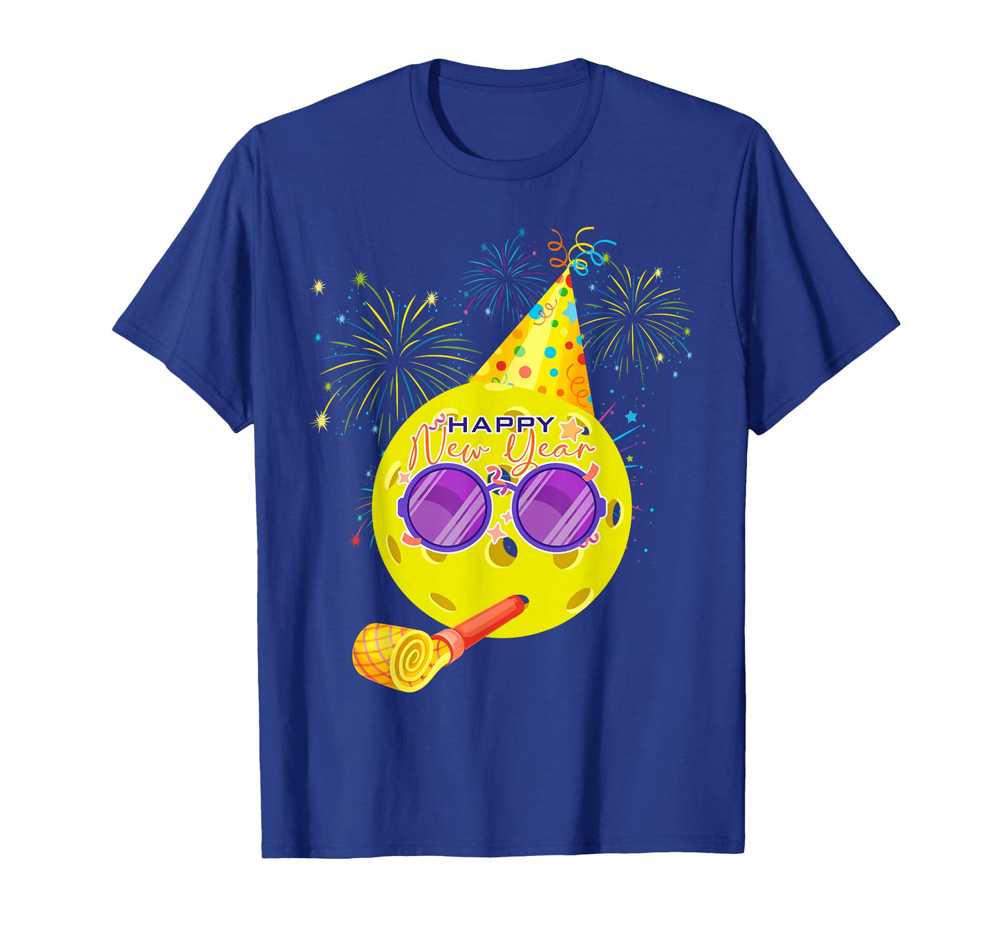 Happy New Year 2026 Pickleball Party Hat New Years Eve Party T-Shirt