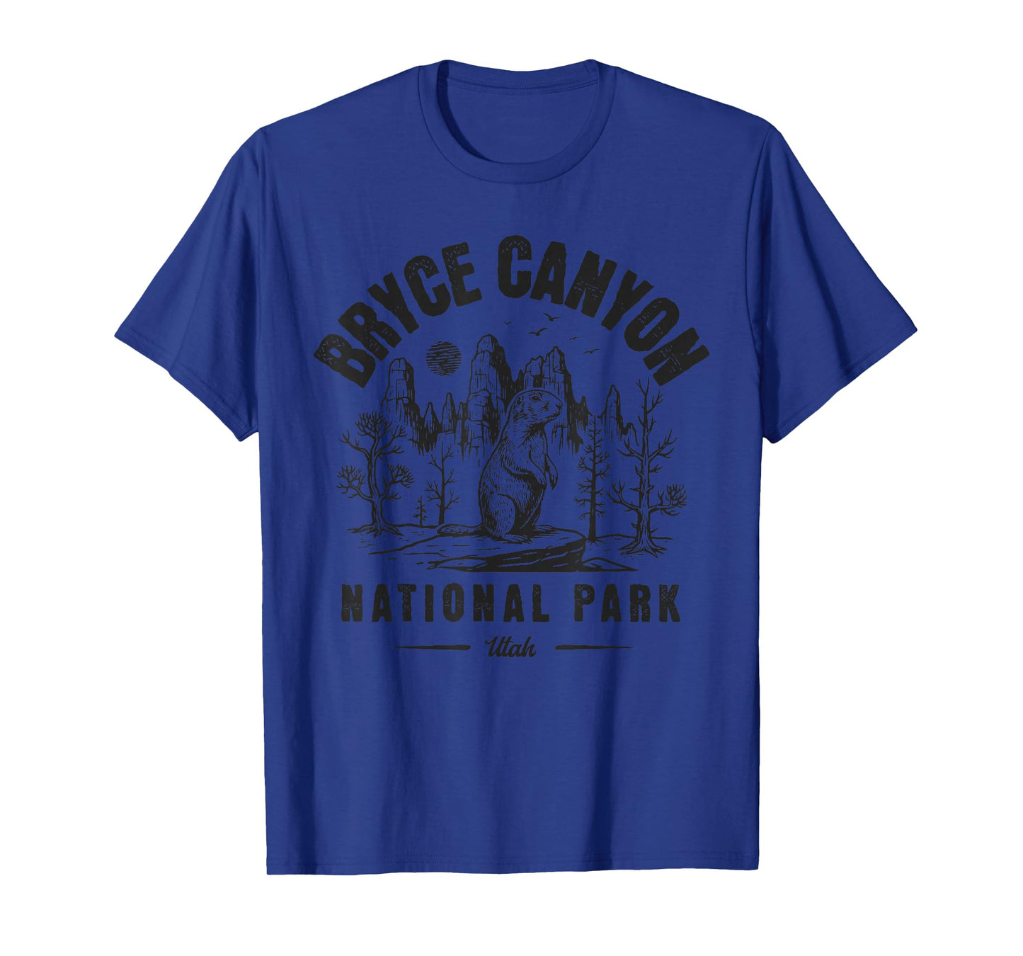 Bryce Canyon National Park Utah USA Retro Vintage Men Women T-Shirt