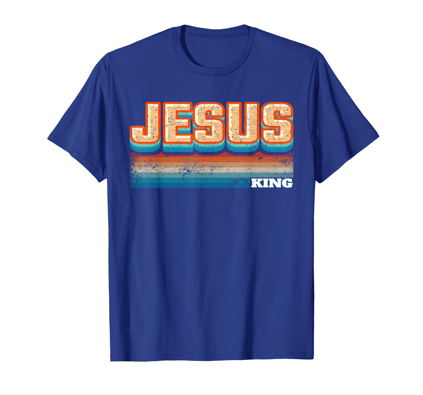 Jesus King Retro Vintage T-Shirt