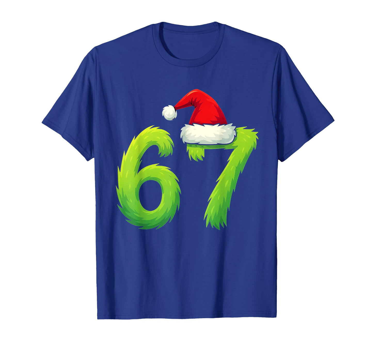 Bruh 67 Six Seven 6 7 Meme Christmas Funny T-Shirt