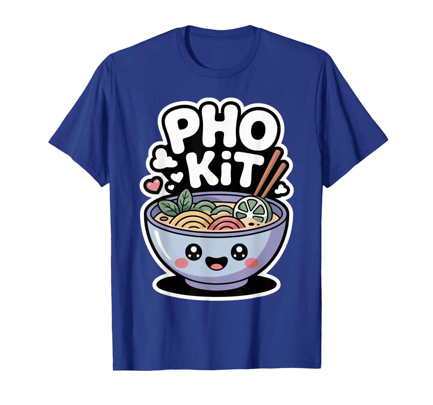 Pho Kit Cute Kawaii Vietnamese Noodle Bowl Pun T-Shirt