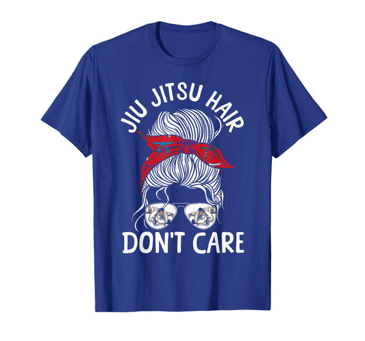 Jiu Jitsu Girl Vintage Jiu Jitsu Hair Don’T Care T-Shirt