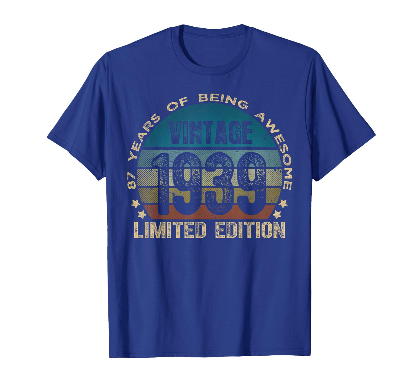 87 Year Old Gifts Vintage 1939 Limited Edition 87th Birthday T-Shirt