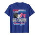 Burnouts or Bows Big Cousin Loves You Gender Reveal Party T-Shirt