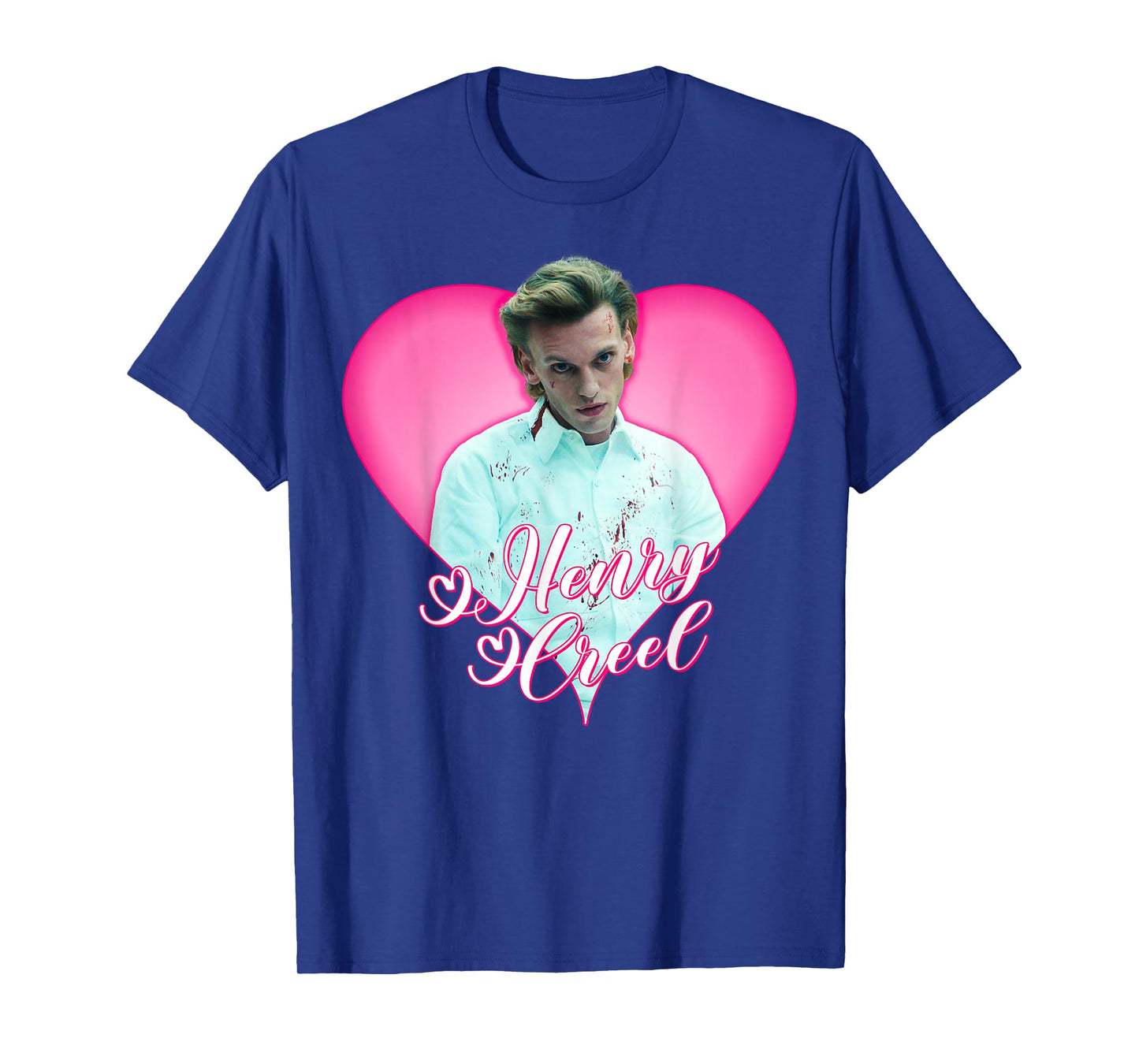 Stranger Things Henry Creel Heart Portrait T-Shirt