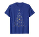 Solar System Space Planets Christmas Tree Lights Pajama Xmas T-Shirt