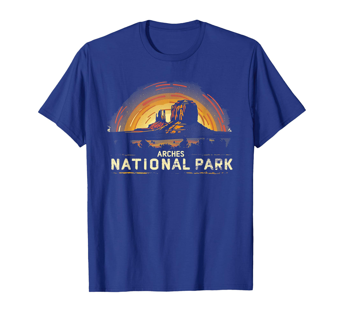 Arches - US National Park Vintage Men Women T-Shirt
