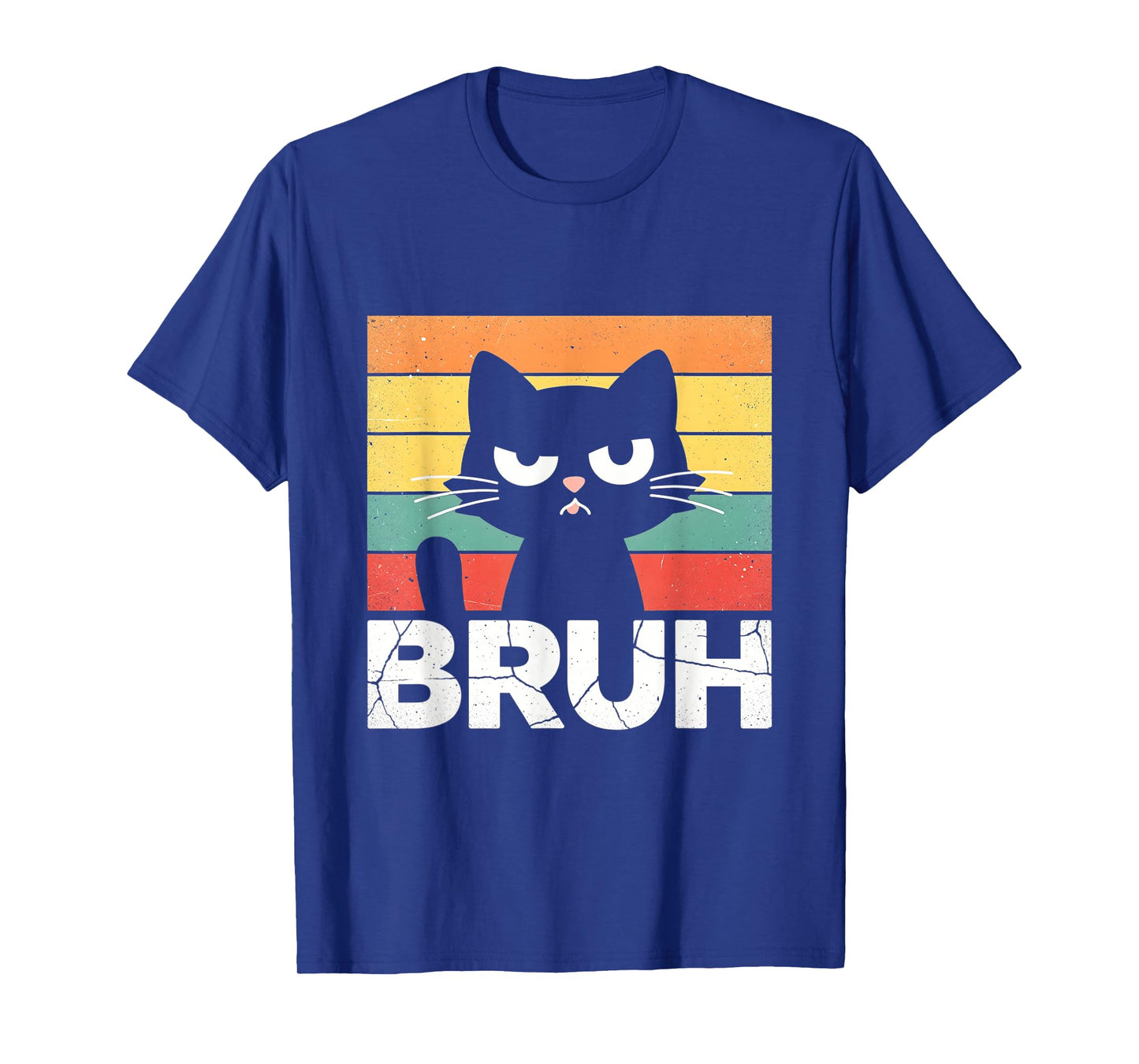 Funny Cat Bruh for Teens Boys Girls Men Women Meme Graphic T-Shirt