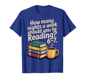 Funny Reading 6 7 Six Seven Meme English Teacher Book Lover T-Shirt
