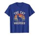The Cat Whisperer Retro Black Cat Lover T-Shirt