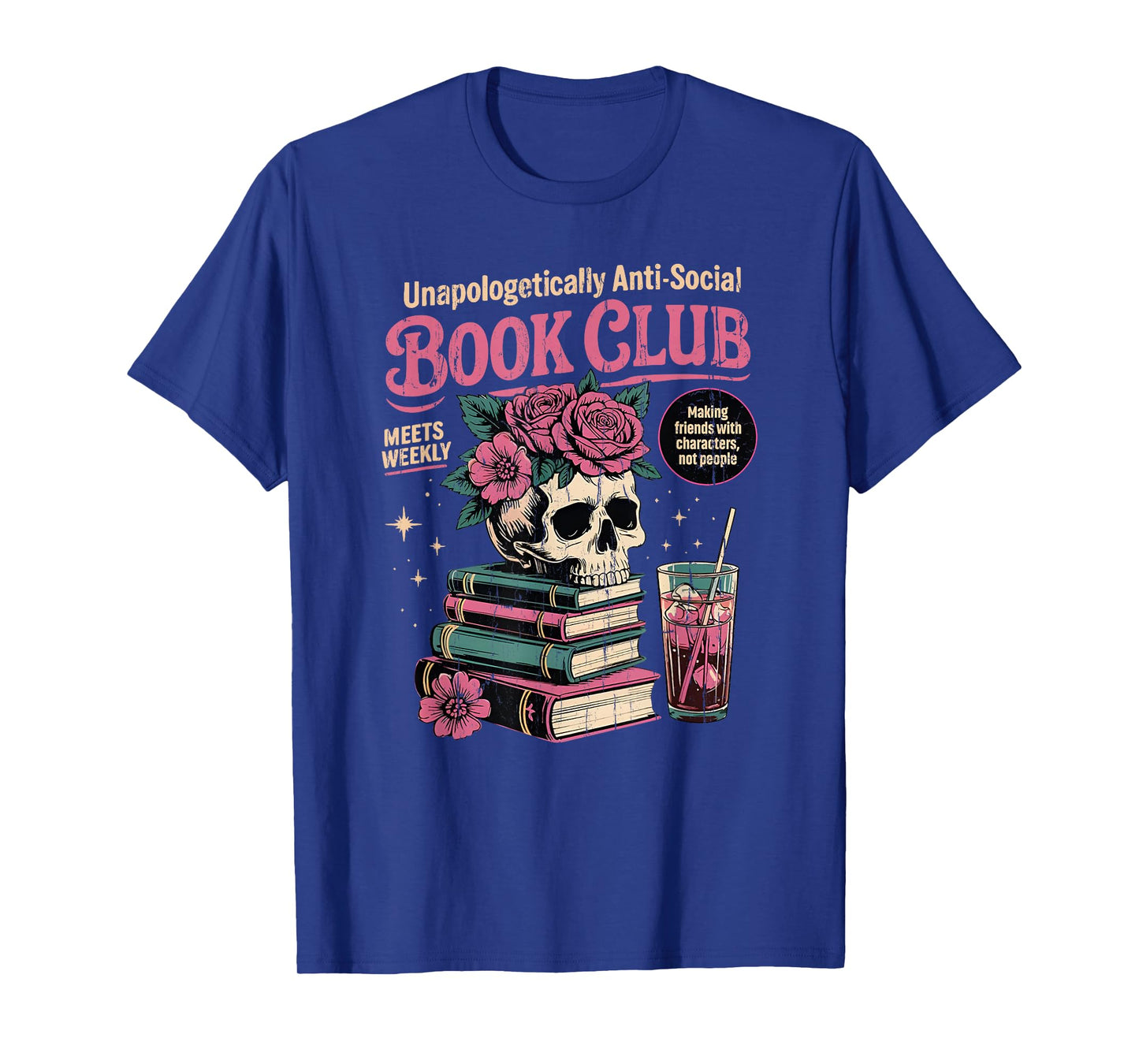 Unapologetically Anti Social Book Club T-Shirt